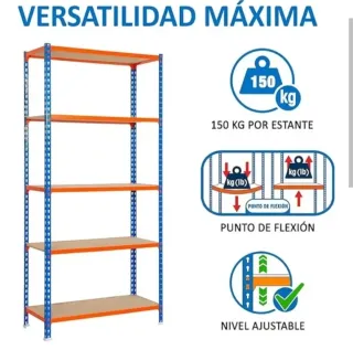 Estantería Metálica 5 baldas