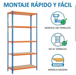 Estantería Metálica 5 baldas