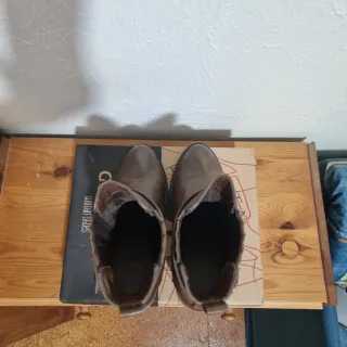 Botines TNC Shoes Marrones Talla 38 con Caja