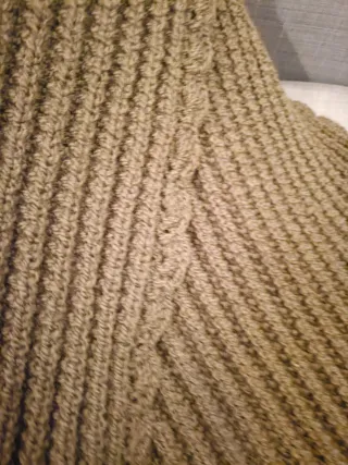 Mega sciarpa in lana