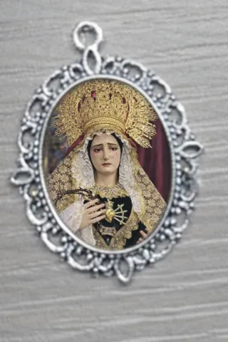 Medalla religiosa para hermandades