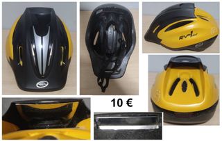 Casco REEVU RV LX Amarillo/Negro