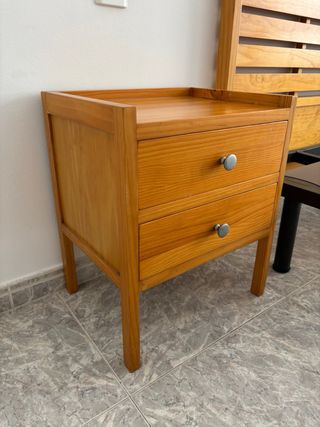 Cabecero + 2 Mesitas + Somier