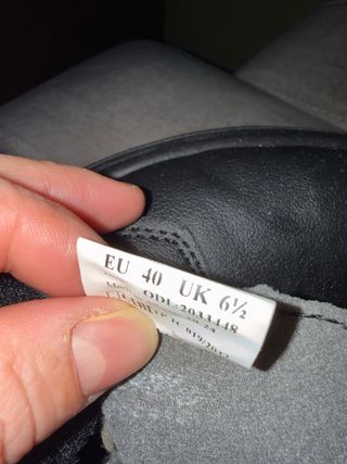 Zapatos de seguridad negros