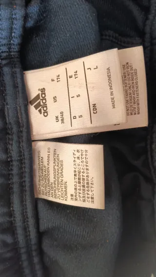 Chándal Adidas Negro y Turquesa