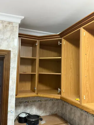 Muebles de Cocina Madera y Metal