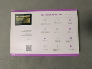 Tablet bq Edison 2 3G Quad Core Negra con funda