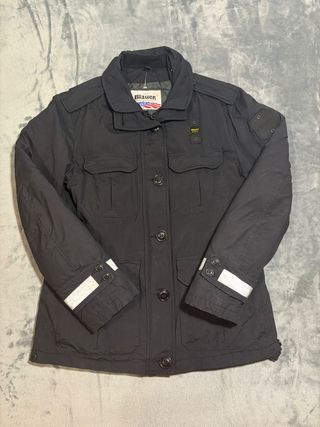 Rare Utility Jacket Blauer USA Vintage Y2K, Black,