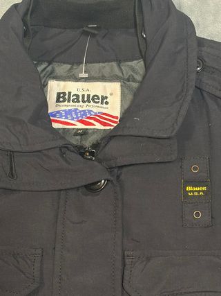 Rare Utility Jacket Blauer USA Vintage Y2K, Black,