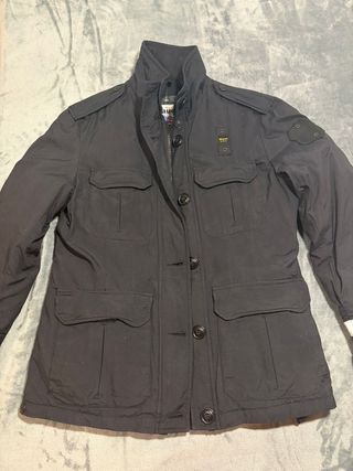Rare Utility Jacket Blauer USA Vintage Y2K, Black,