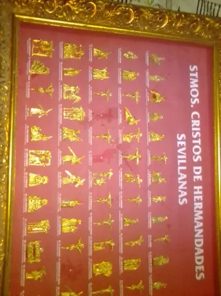 Cuadro Cristos de Hermandades Sevilla