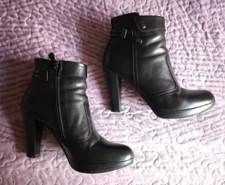 Botines Nero Giardini Piel Talla 37