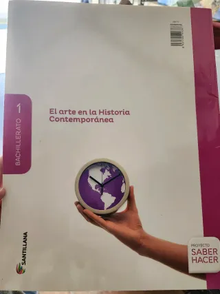 Folleto El arte en la Historia Contemporanea, 1Bac