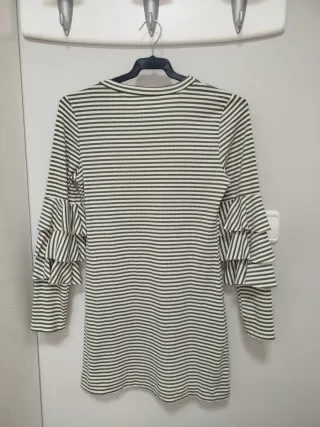 Vestido rayas verdes y blancas Talla M