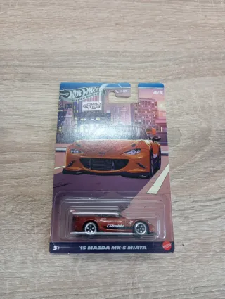 Hot Wheels Mazda MX-5 Miata Prata