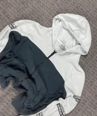 ¡¡OFERTA!! Talla L Chaqueta Adidas Negra y Blanca