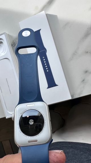 Apple Watch SE Azul/Plateado