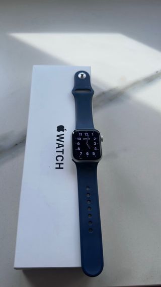 Apple Watch SE Azul/Plateado