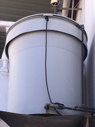 Bidón agua PVC 500L