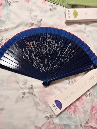 Abanicos flamenca colores