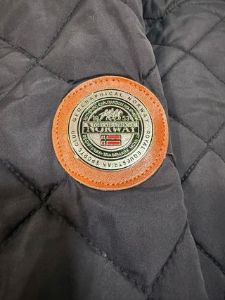 Rare Quilted Jacket Geographical Norway, Black