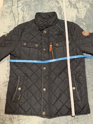 Rare Quilted Jacket Geographical Norway, Black