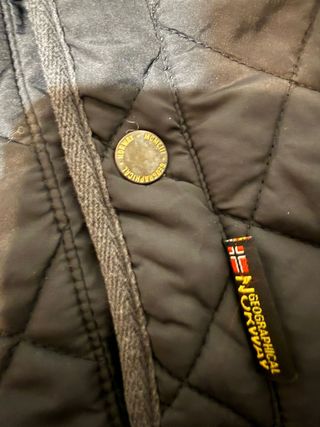 Rare Quilted Jacket Geographical Norway, Black