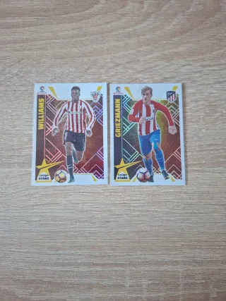 Panini La Liga STARS Griezmann y Williams
