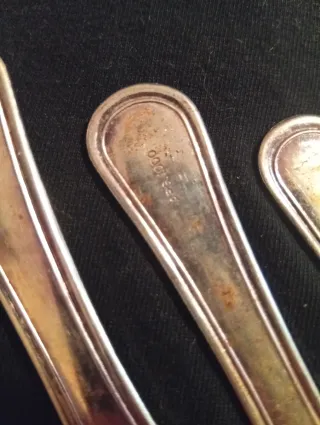 Set coltelli argento 1000