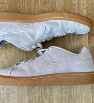 Zapatillas Nike Ante Marrón/Gris Talla 38.5