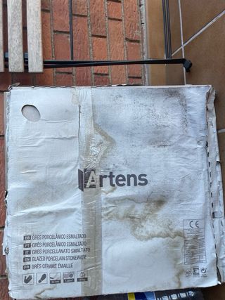 Pack 4 Baldosas de gres porcelánico Artens 60x60