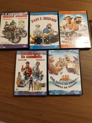 Blocco 5 DVD Bud Spencer Terence Hill