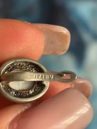 Orecchini con pietra occhio di gatto