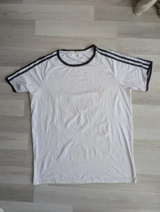 Camiseta Adidas Vintage Blanca