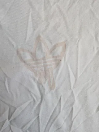 Camiseta Adidas Vintage Blanca