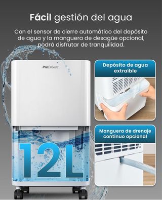 Deshumidificador ProBreeze 12L Compresor