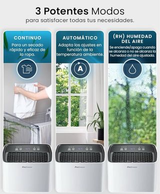 Deshumidificador ProBreeze 12L Compresor
