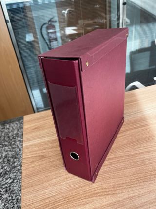 Carpeta Archivador Pardo Rojo 924102