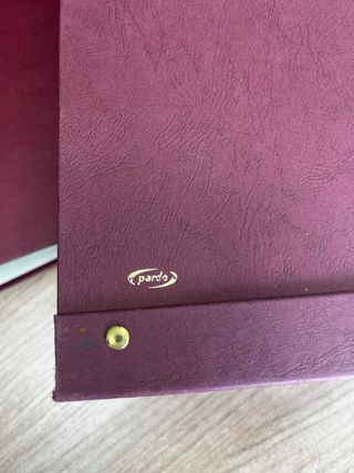 Carpeta Archivador Pardo Rojo 924102