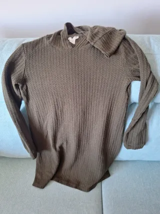 Jersey punto Forever 21 verde oliva Talla XL