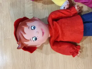 Heidi e Peter pupazzi vintage