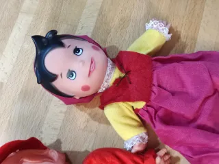 Heidi e Peter pupazzi vintage