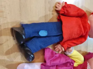 Heidi e Peter pupazzi vintage