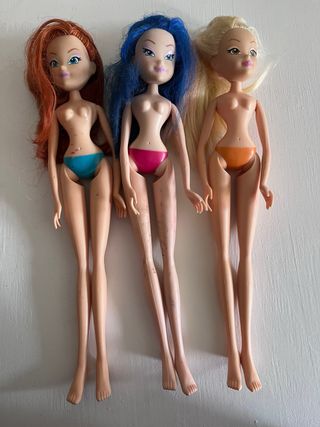 3 Bonecas Winx