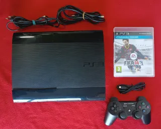 Consola PS3 Super Slim 500 GB Negra + FIFA 14