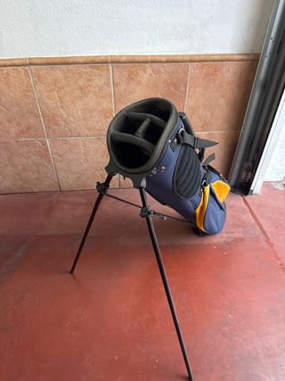 Bolsa de palos de golf Browning azul y amarilla