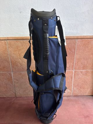 Bolsa de palos de golf Browning azul y amarilla