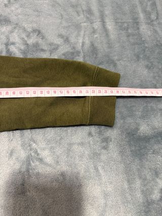 Rare Hoodie Nike Vintage Y2K, Olive Green, Cropped