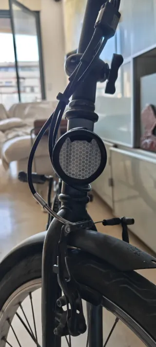 Bicicleta Plegable B'Twin Negra