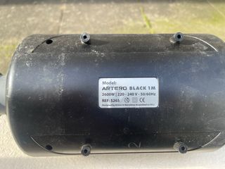 Expulsor de ar e secador Artero 1M uma peq. Avaria